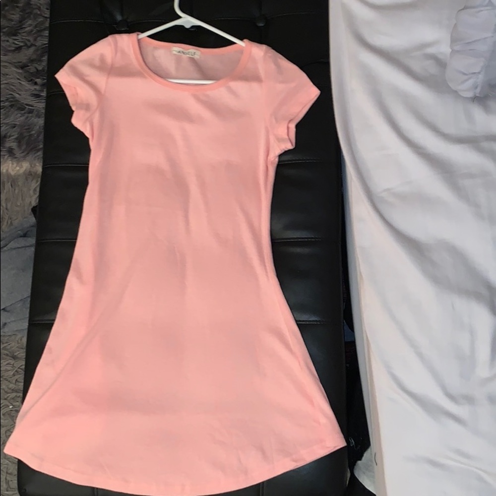 Peach dress shirt